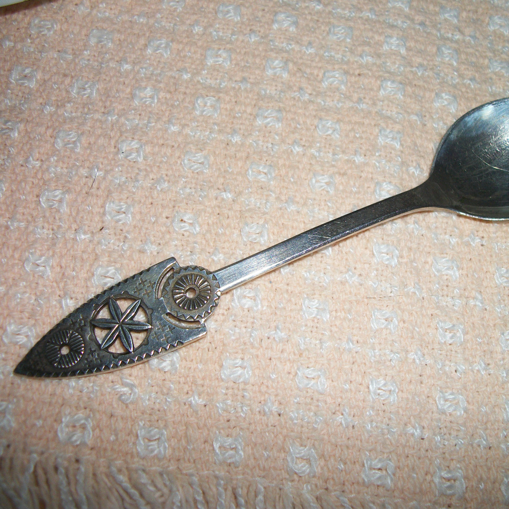 SOviet Vintage 1970 sterling silver Tea  spoon Russian